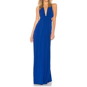Jill Jill Stuart Cutout Crepe Gown